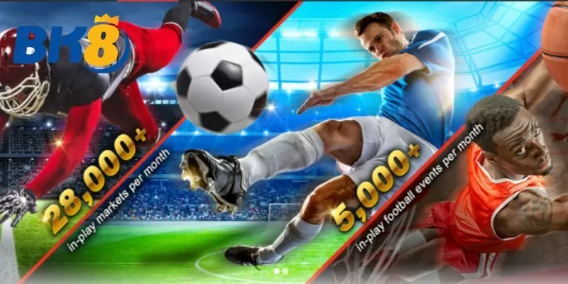 Tất cả các trò chơi thể thao hot đều có cá cược